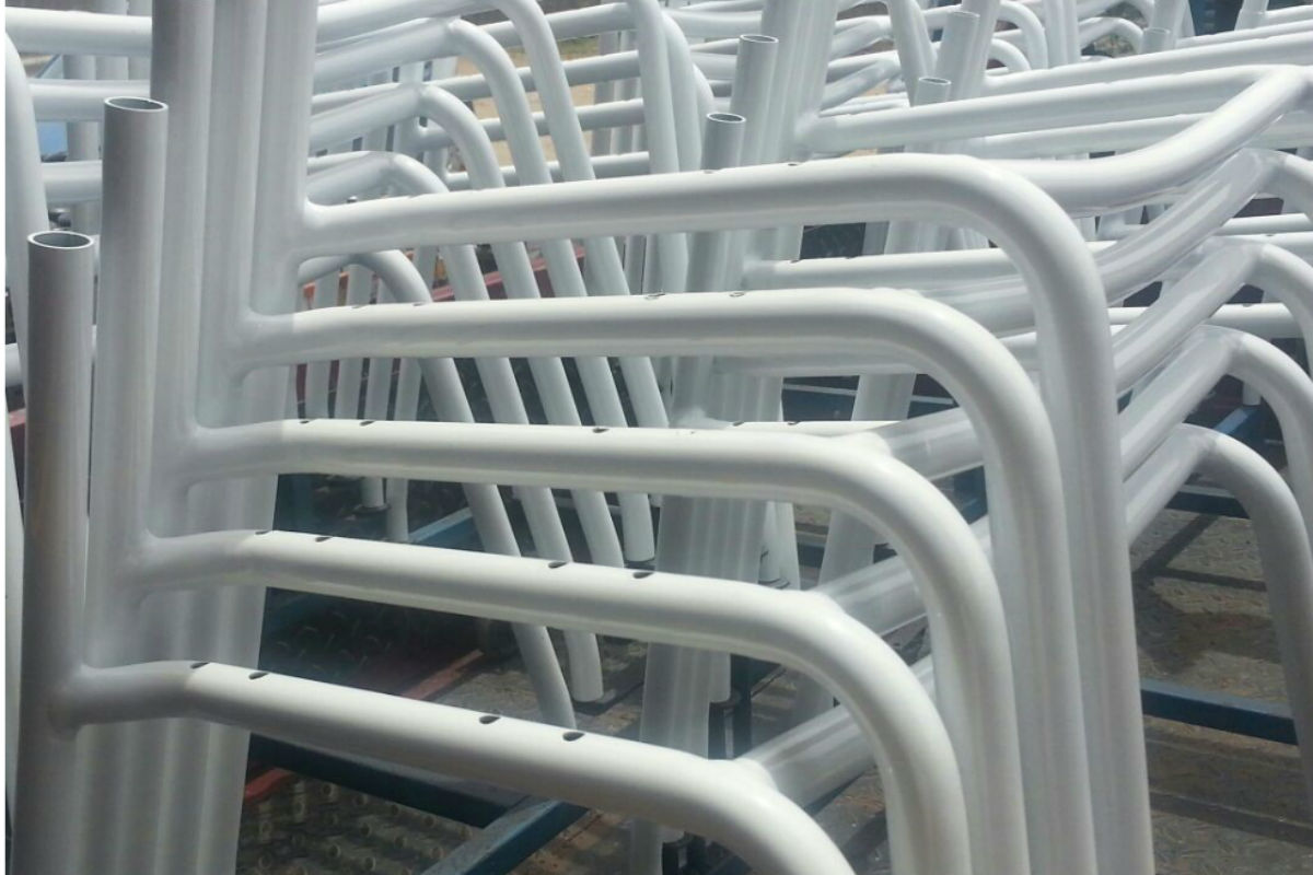 Metal furniture powder coating finish in Chennai and Mumbai